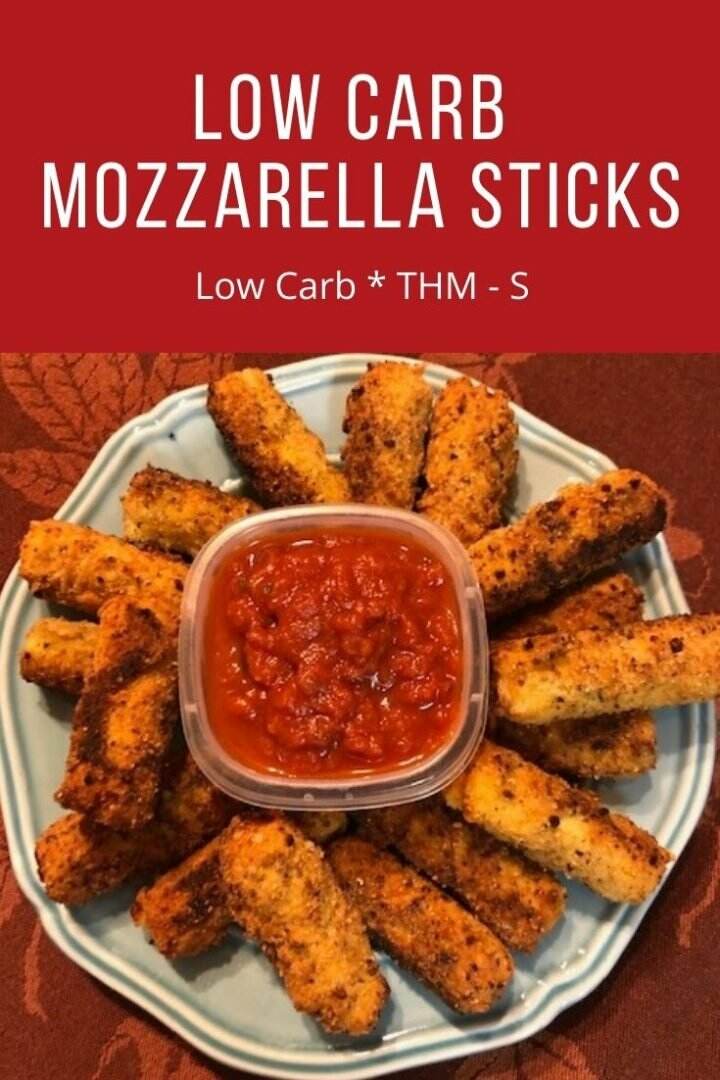 Low Carb Fried Mozzarella Sticks An Ordinary Housewife