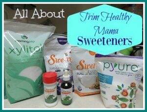 Trim Healthy Mama Sweetener Chart