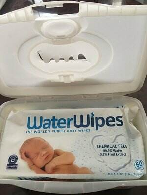 water wipes packaging