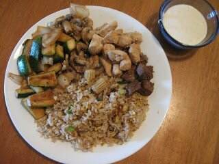 homemade hibachi