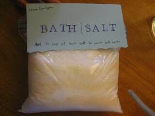 diy bath salt