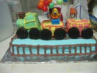 train cake