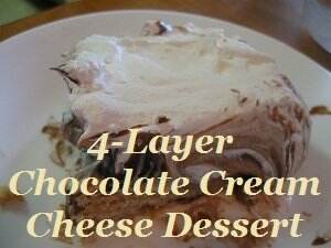 Chocolate Cream Cheese Dessert