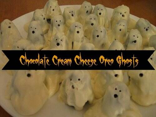 Chocolate Ghosts Halloween Treats 2