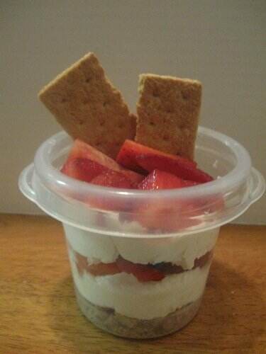 Easy Cheesecake Mini Trifle