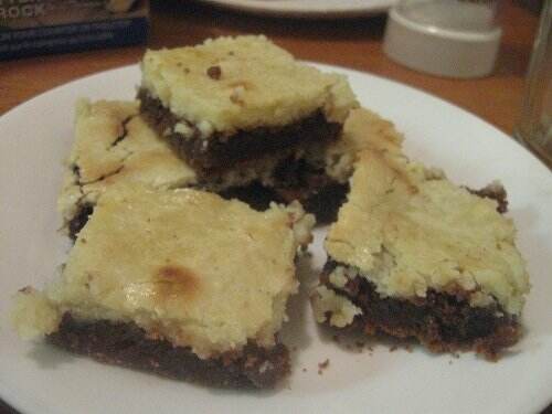 chocolate cream cheese brownies