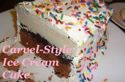 Carvel Ice Cream Cake