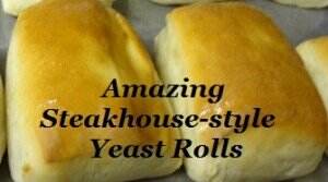 Steakhouse Yeast Rolls