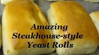 amazing steakhouse yeast rolls