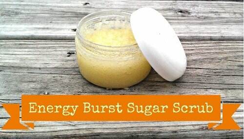 Energy Burst Sugar Scrub Recipe