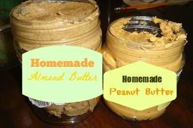 homemade almond butter