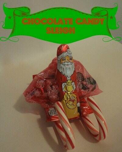 Chocolate Candy Sleigh