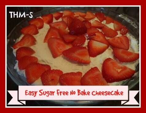 Easy Sugar Free No Bake Cheesecake