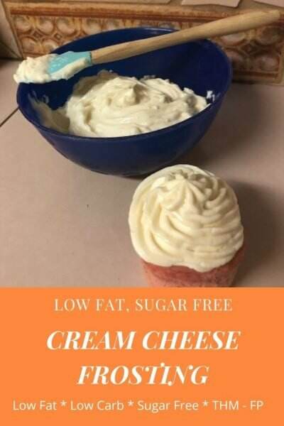 Sugar Free Cream Cheese Fuel Pull Frosting (THM-FP)